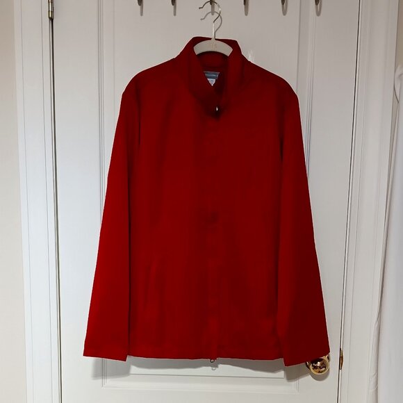 Cutter & Buck Men's "CB Weather Tec" Deep Red XL Jacket - Picture 1 of 14